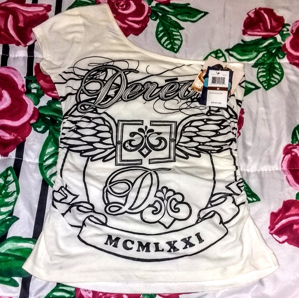 Dereon T Cold Shoulder Blouse